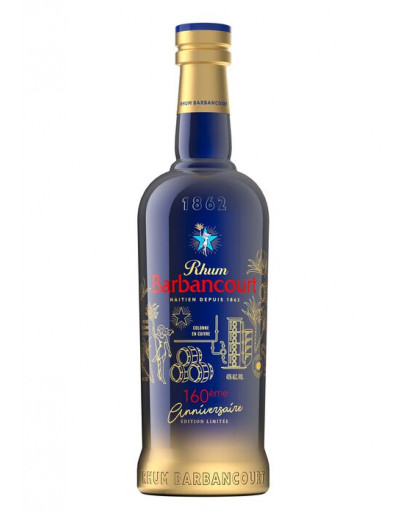 Rum Barbancourt 160 th Anniversary Limited Edition