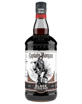 Rum Captain Morgan Black Spiced 1 l