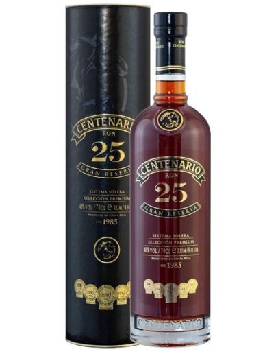 Rum Centenario 25 anos Gran Reserva Solera