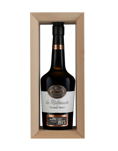 Calvados Christian Drouin 1975 Millesime Cask Aging