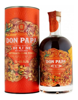 Rum Don Papa Sevillana con tubo