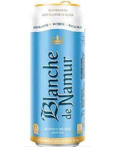 24 Birra Blanche De Namur 0,50 l Lattina