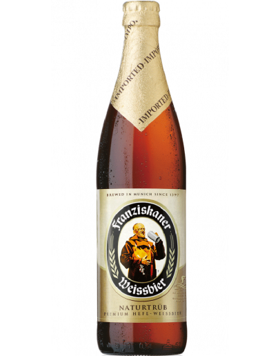 20 Birra Franziskaner Hefe Weissbier 0,50 l