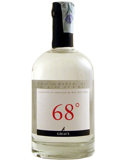 Acquavite da vinaccia di uve dell'Etna 68°