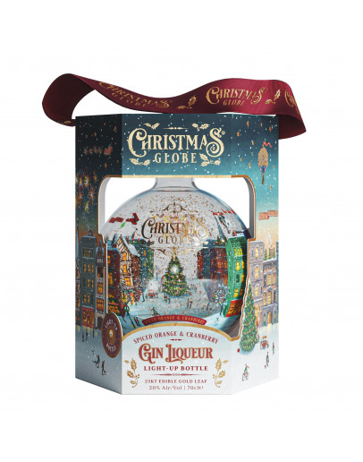 Gin Christmas Globe Spiced Orange & Cranberry