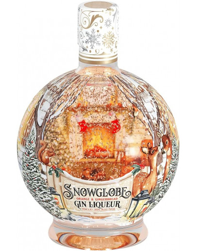Gin Snowglobe Orange & Gingerbread