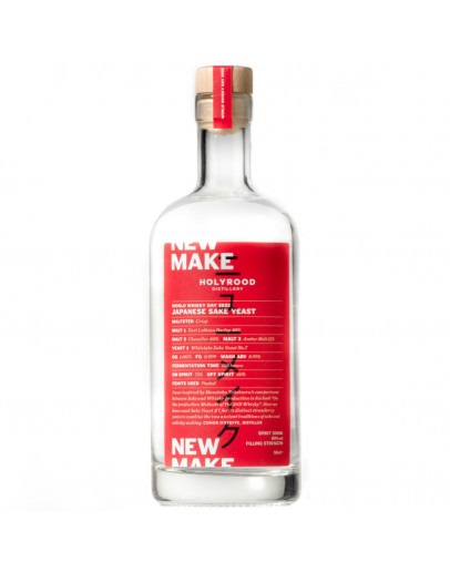 Whisky Holyrood New Make Spirit - Sake Yeast