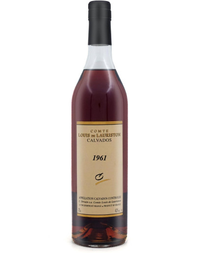 Calvados Aoc Millesime 1961