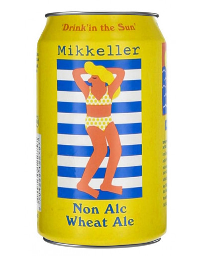 24 Birra Mikkeller Drink'In The Sun Non Alc Wheat Ale 0,33 l Lattina
