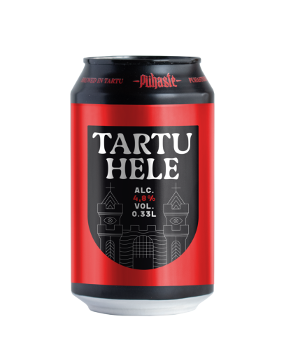 24 Birra Puhaste Tartu Hele 0,33 l