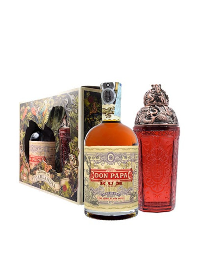 Rum Don Papa 7 y.o. con shaker