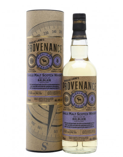 Whisky Provenance Balblair 2010 8 y.o. Highland