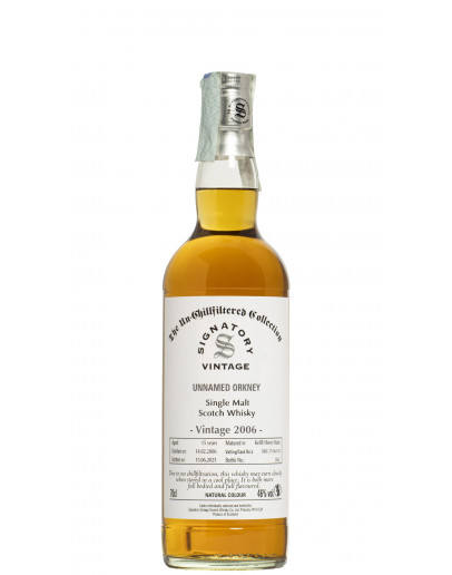 Whisky Unnamed Orkney 2006 15 y.o. - in tubo