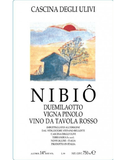 Monferrato Dolcetto Nibio Terre Rosse 2004