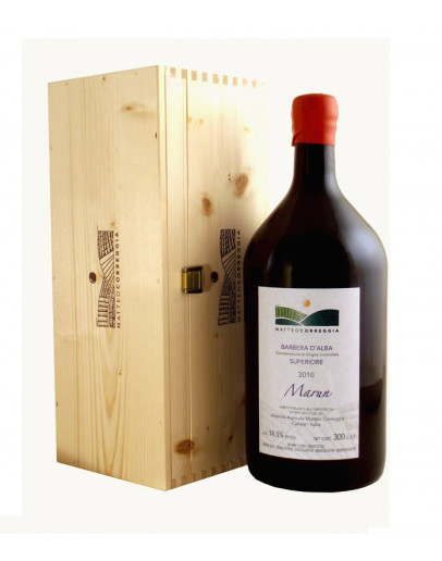 Barbera d'Alba Superiore doc 2018 - Marun 3 l in cassa di legno