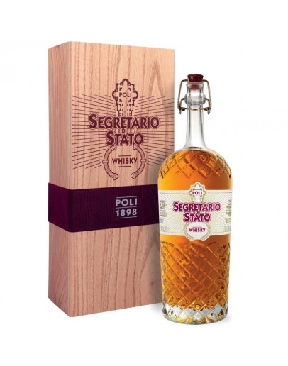 Whisky Poli di Puro Malto - Segretario di Stato in cassa di legno