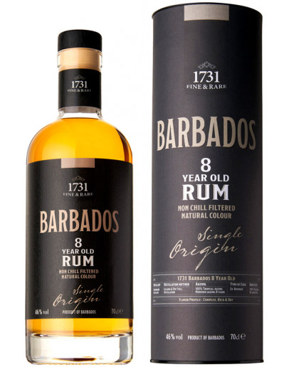 Rum 1731 Barbados 8 yo