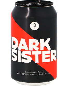 12 Birra Beer Project Project Darck Sister Black Ipa Lattina