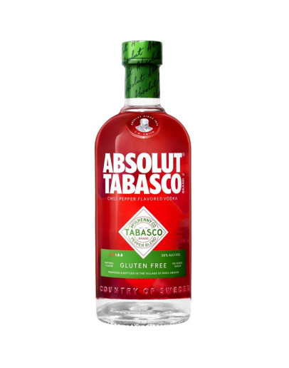 Vodka Absolut Tabasco 1 l