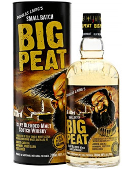 Whisky Big Peat Islay Blended Malt Scotch in tubo 