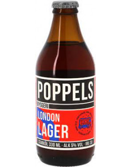 24 Birra Poppels London Lager 0,33 l