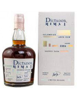 Rum Dictador Rima 1 Sherry Cask 2006