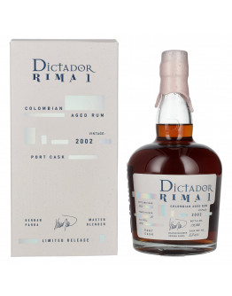 Rum Dictador Rima 1 Port Cask 2002