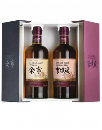 Nikka Whisky Yoichi & Miyagikyo Rum Cask Finish 70th Velier