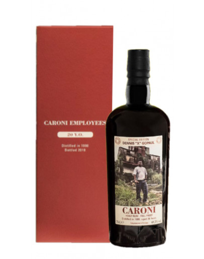 Rum Caroni 1998 20 y.o. Full Proof - Employees Dennis X Gopaul