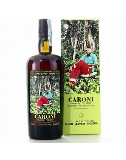 Rum Caroni Kevon Moreno 1998 21 yo Full Proof