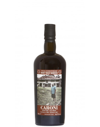 Rum Caroni Employees 5th Release 25 Y.O. 1996 Full Proof - "Breeze" Manmohan