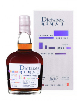 Rum Dictador Rima 1 Port Cask 2000