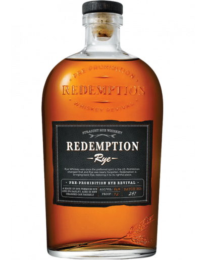 Rye Whiskey Redemption