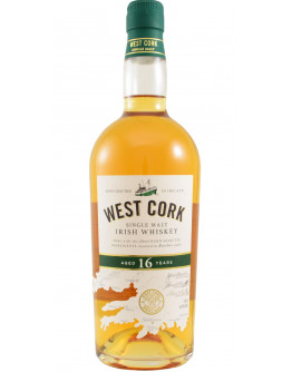 Whiskey West Cork Single Malt Bourbon Cask 16 y.o.