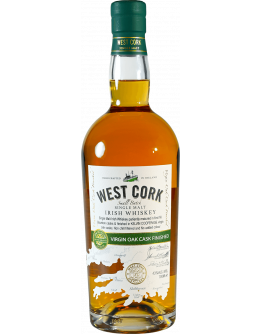 Whiskey West Cork Single Malt Virgin Oak Cask Finish