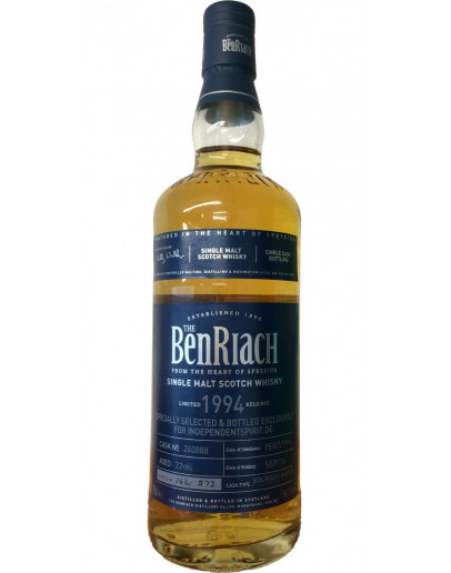 Whisky Benriach 1994 BTLD 2016 21 y.o. 