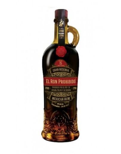 Rum El Ron Prohibido Gran Reserva Solera 15