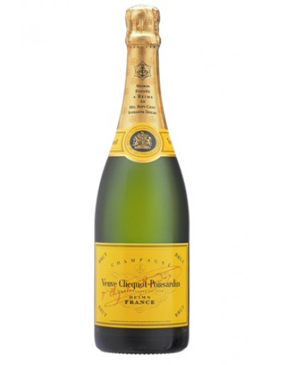6 Champagne Veuve Clicquot Brut Yellow Label